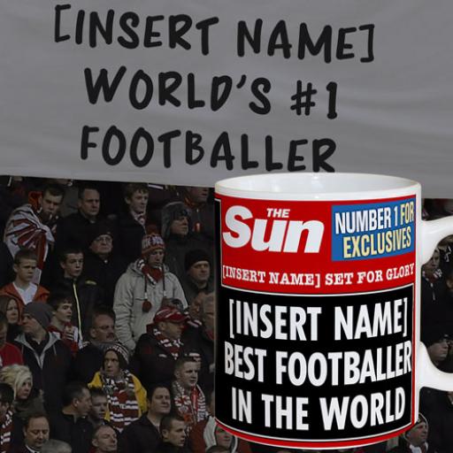 The Sun Best Footballer Mug